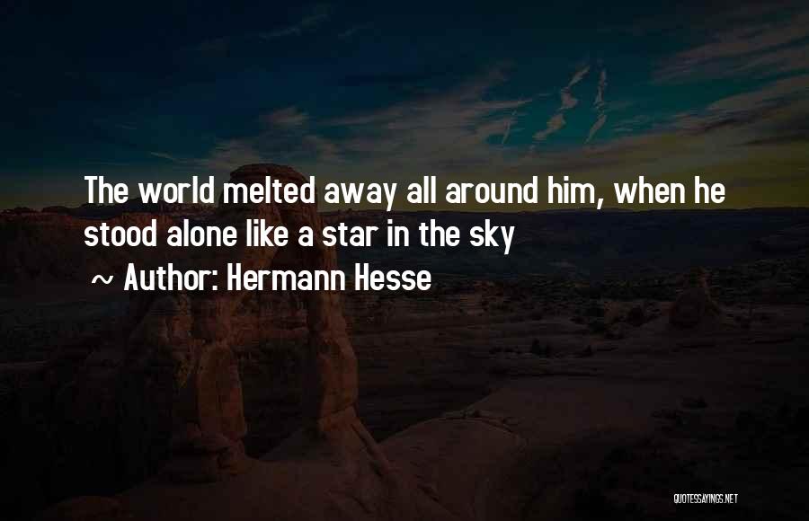 Star In Sky Quotes By Hermann Hesse