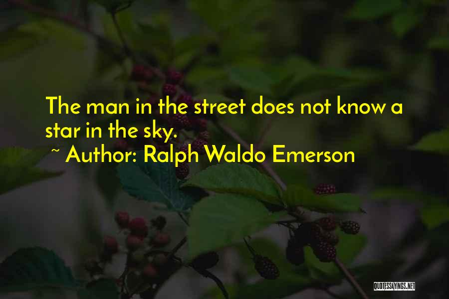 Star In Sky Quotes By Ralph Waldo Emerson