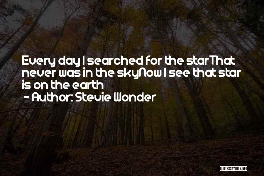 Star In Sky Quotes By Stevie Wonder