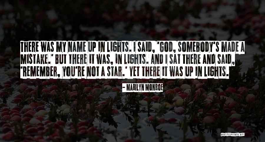 Star Lights Quotes By Marilyn Monroe