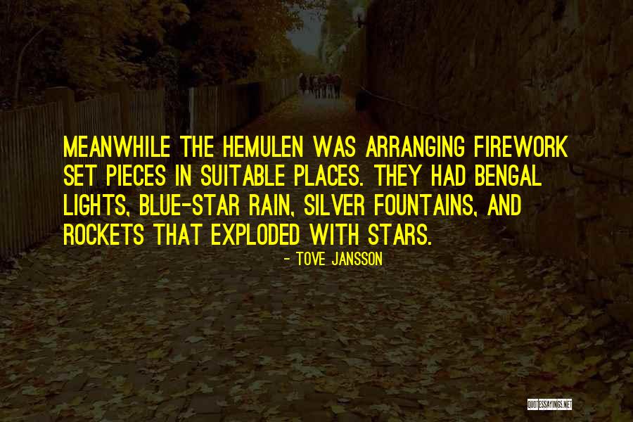 Star Lights Quotes By Tove Jansson