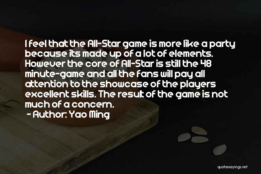 Star Player Quotes By Yao Ming