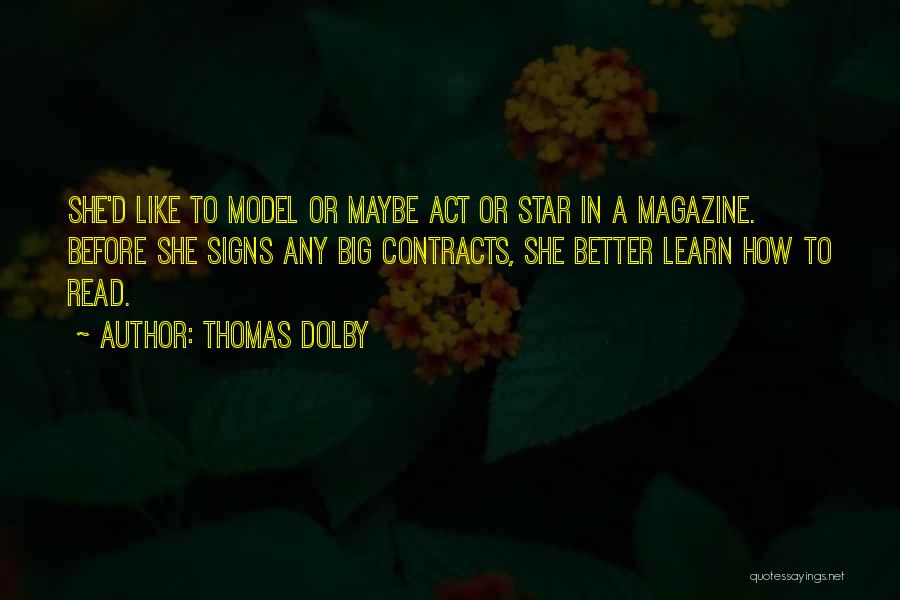 Star Signs And Quotes By Thomas Dolby