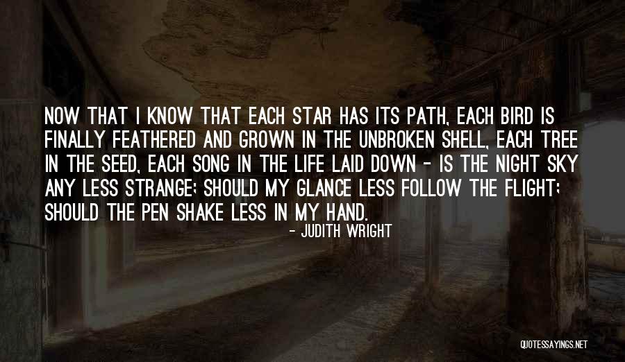 Star Song Quotes By Judith Wright