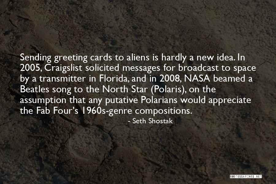 Star Song Quotes By Seth Shostak