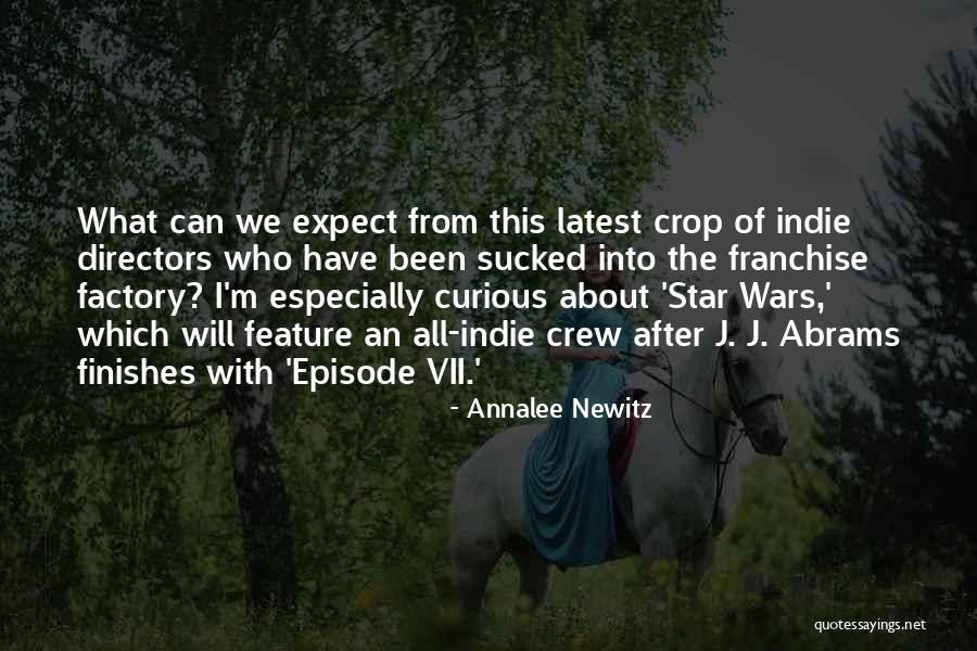 Star Wars Episode I Quotes By Annalee Newitz