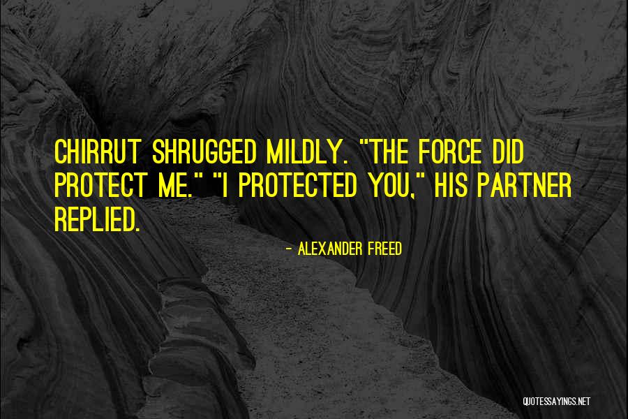 Star Wars Force Quotes By Alexander Freed