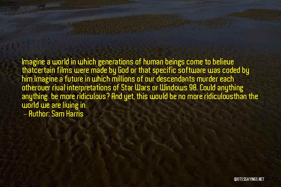 Star Wars Force Quotes By Sam Harris