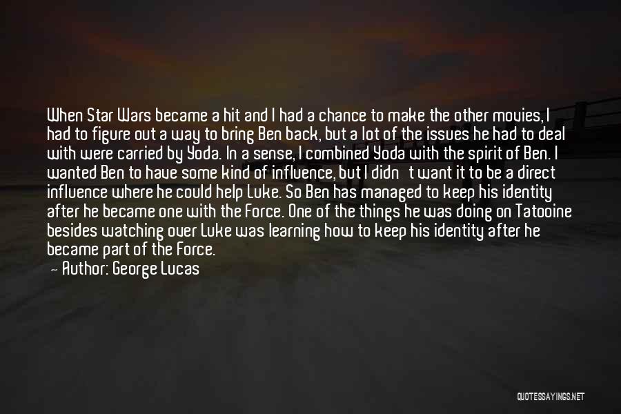 Star Wars Luke Quotes By George Lucas