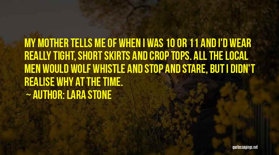 Stare At Me Quotes By Lara Stone