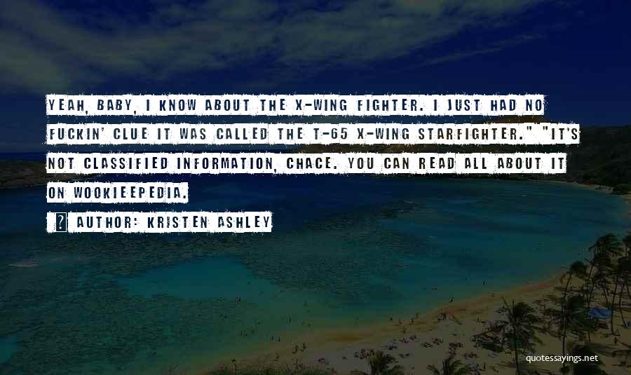 Starfighter Quotes By Kristen Ashley