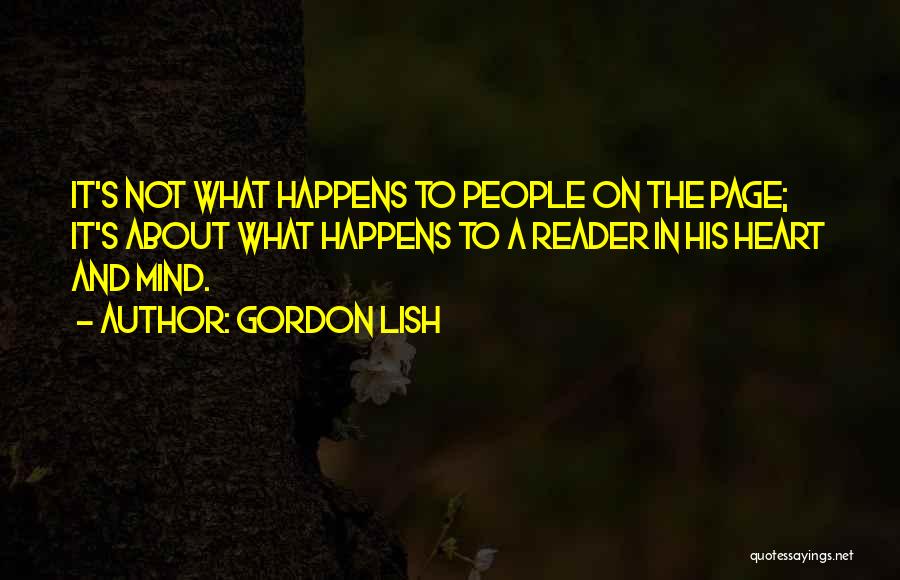 Starii Indiski Quotes By Gordon Lish