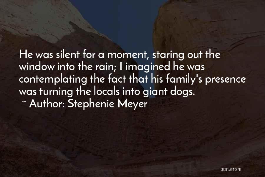 Staring Out Window Quotes By Stephenie Meyer