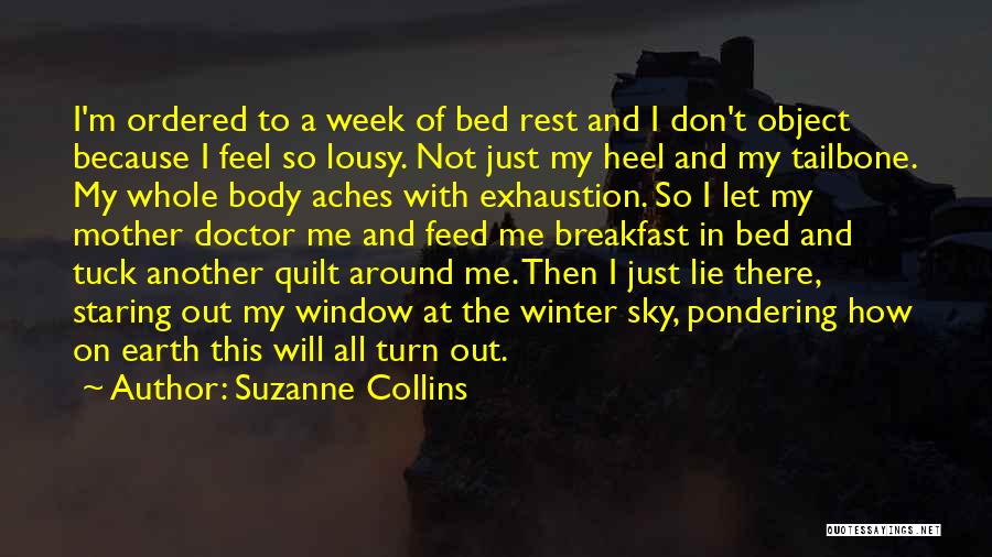 Staring Out Window Quotes By Suzanne Collins