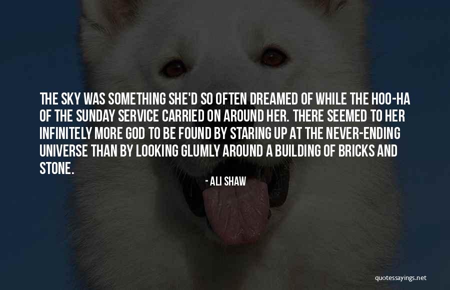 Staring Sky Quotes By Ali Shaw Staring Sky Quotes By Ali Shaw
