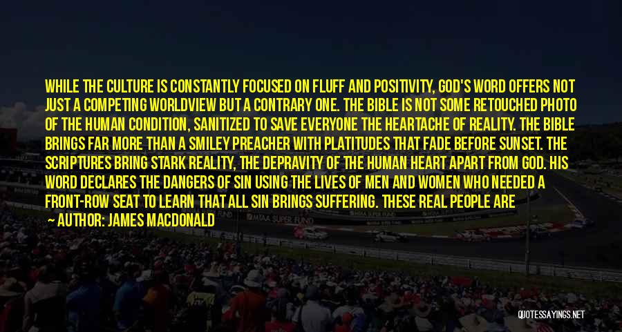 Stark Reality Quotes By James MacDonald