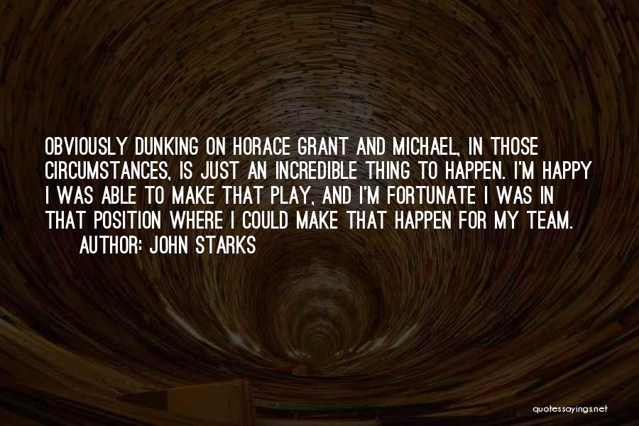 Starks Quotes By John Starks