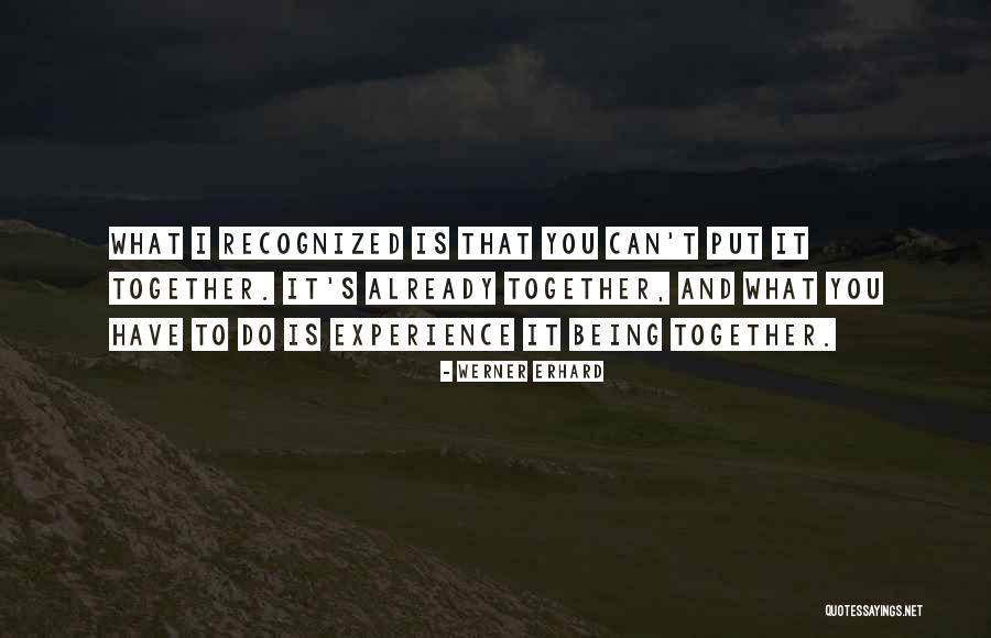 Starlee Tmnt Quotes By Werner Erhard Starlee Tmnt Quotes By Werner Erhard