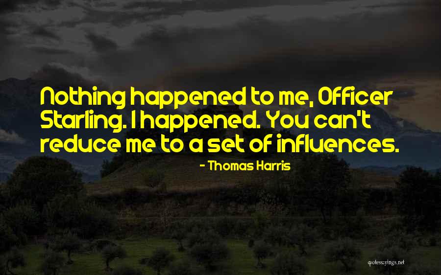 Starling Quotes By Thomas Harris Starling Quotes By Thomas Harris