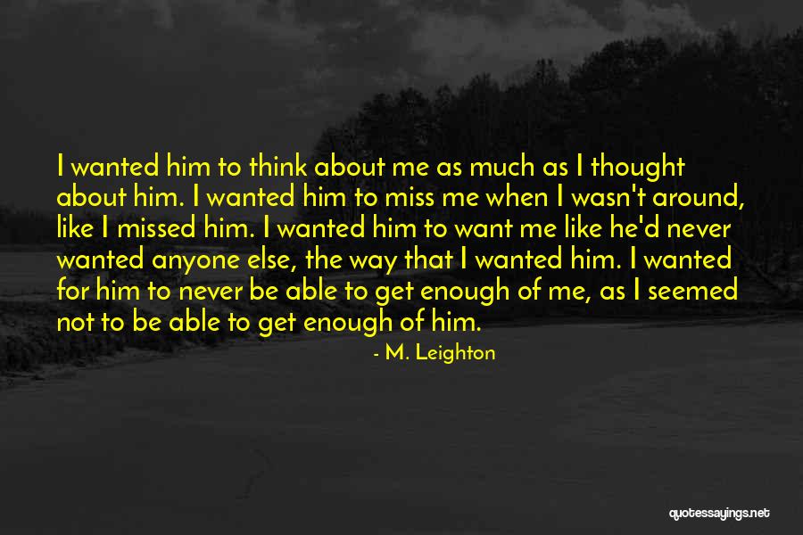 Starliper And Associates Quotes By M. Leighton Starliper And Associates Quotes By M. Leighton