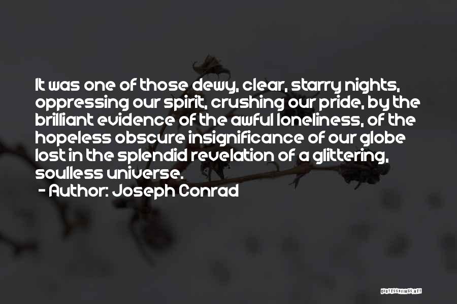 Starry Nights Quotes By Joseph Conrad