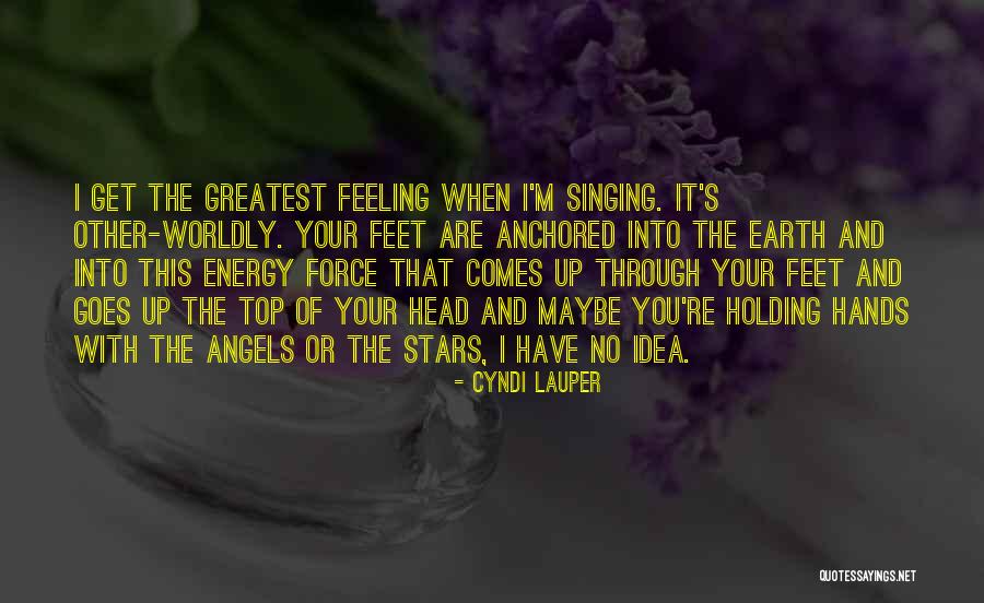 Stars And Angels Quotes By Cyndi Lauper