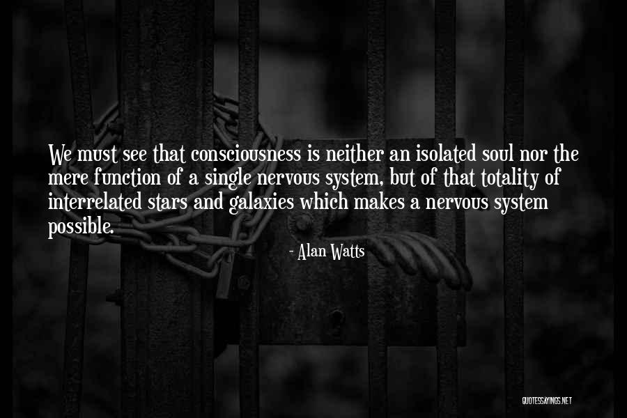 Stars And Galaxies Quotes By Alan Watts