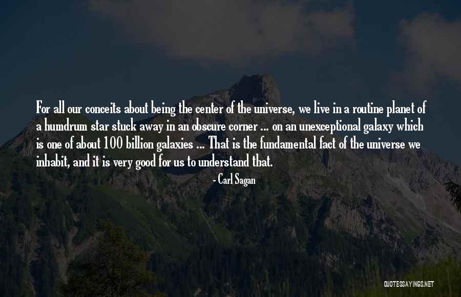 Stars And Galaxies Quotes By Carl Sagan