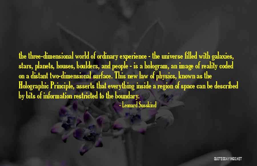 Stars And Galaxies Quotes By Leonard Susskind