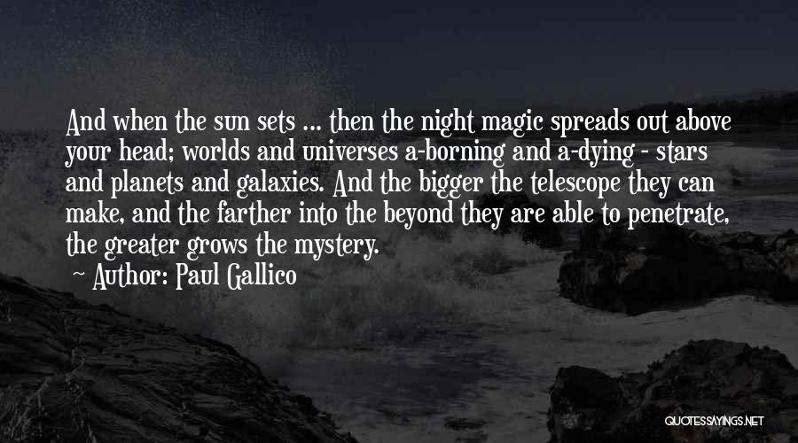 Stars And Galaxies Quotes By Paul Gallico