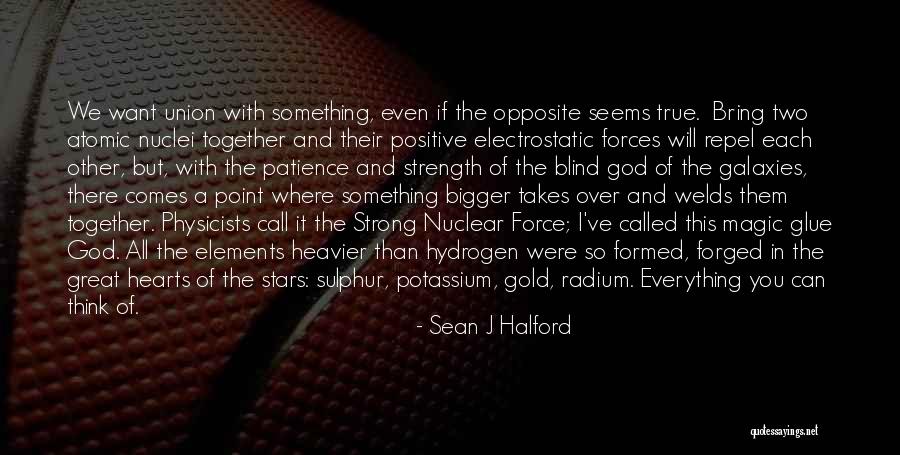 Stars And Galaxies Quotes By Sean J Halford