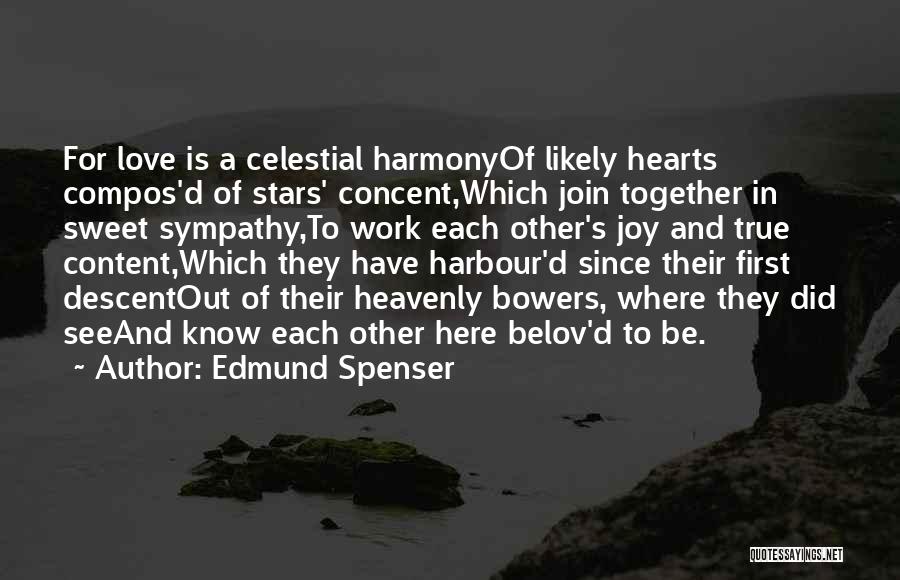 Stars And Love Quotes By Edmund Spenser