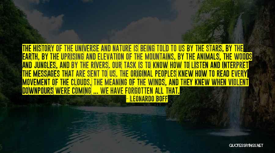 Stars And Universe Quotes By Leonardo Boff Stars And Universe Quotes By Leonardo Boff