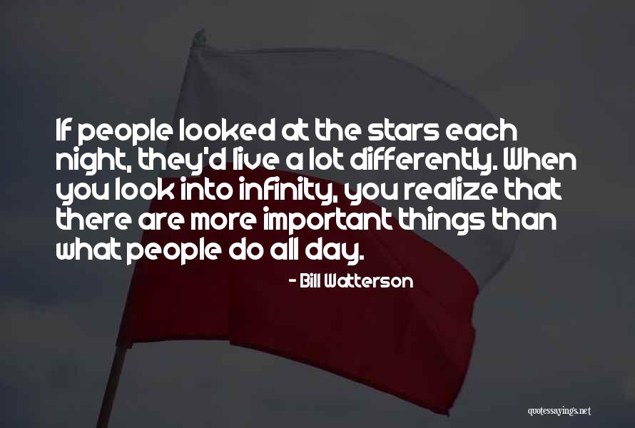Stars At Night Quotes By Bill Watterson Stars At Night Quotes By Bill Watterson