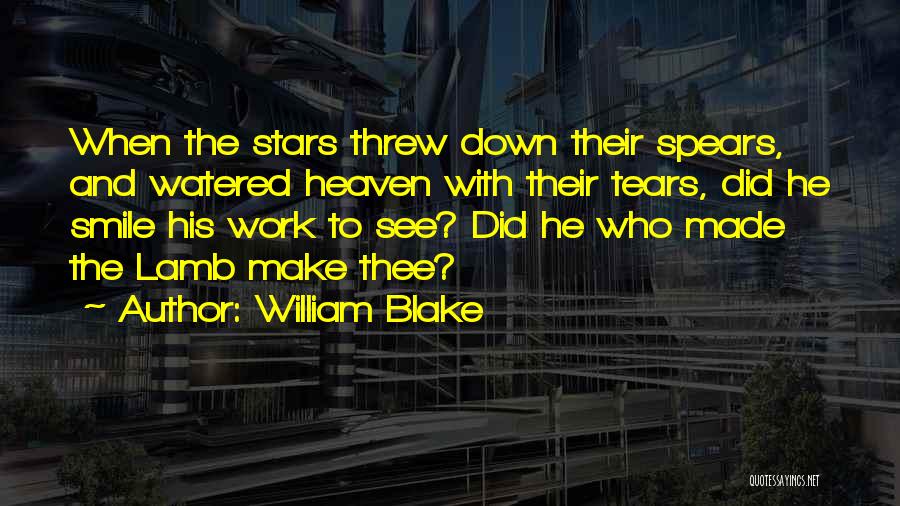 Stars Heaven Quotes By William Blake