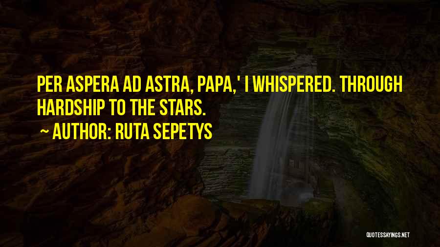 Stars In Latin Quotes By Ruta Sepetys
