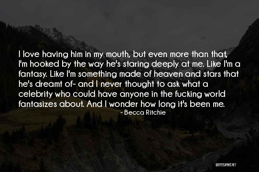 Stars In Love Quotes By Becca Ritchie Stars In Love Quotes By Becca Ritchie
