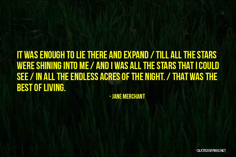 Stars In Poetry Quotes By Jane Merchant Stars In Poetry Quotes By Jane Merchant