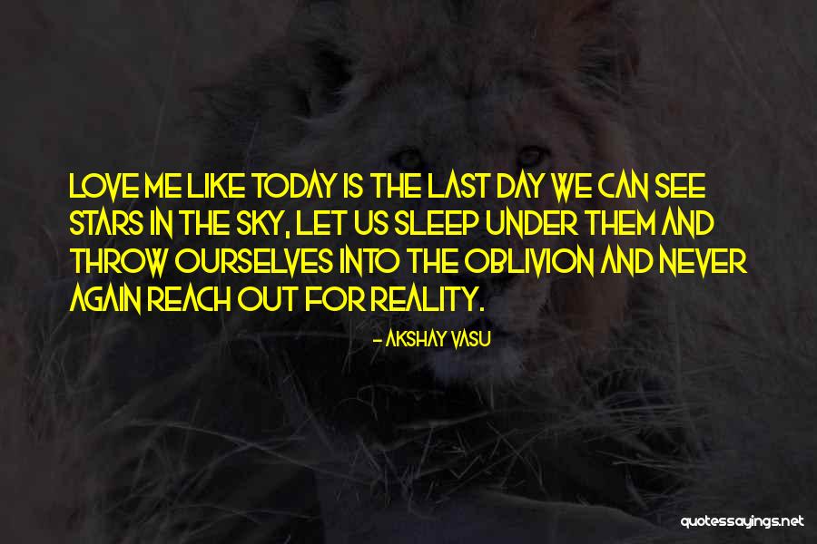Stars In The Sky Love Quotes By Akshay Vasu Stars In The Sky Love Quotes By Akshay Vasu