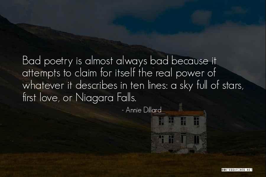 Stars In The Sky Love Quotes By Annie Dillard Stars In The Sky Love Quotes By Annie Dillard