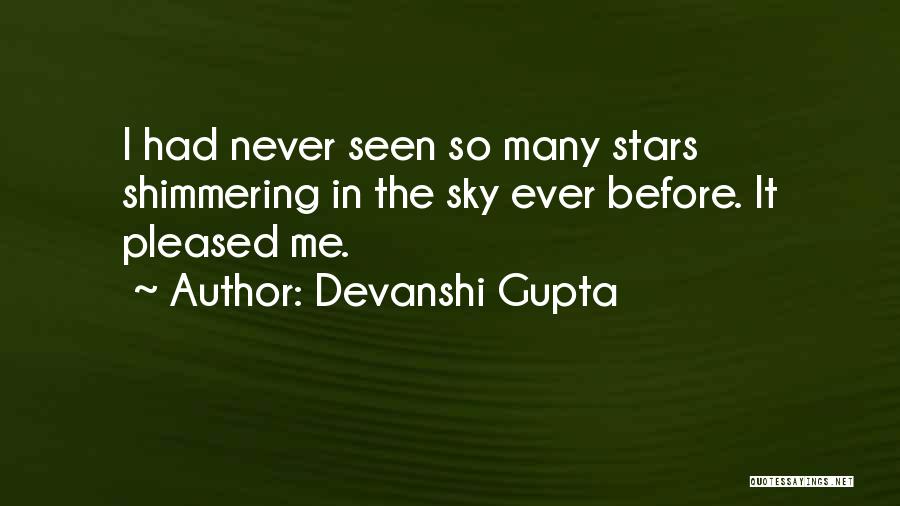 Stars In The Sky Quotes By Devanshi Gupta