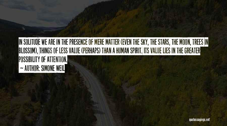 Stars In The Sky Quotes By Simone Weil