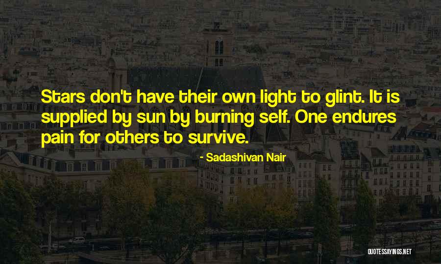 Stars Inspirational Quotes By Sadashivan Nair