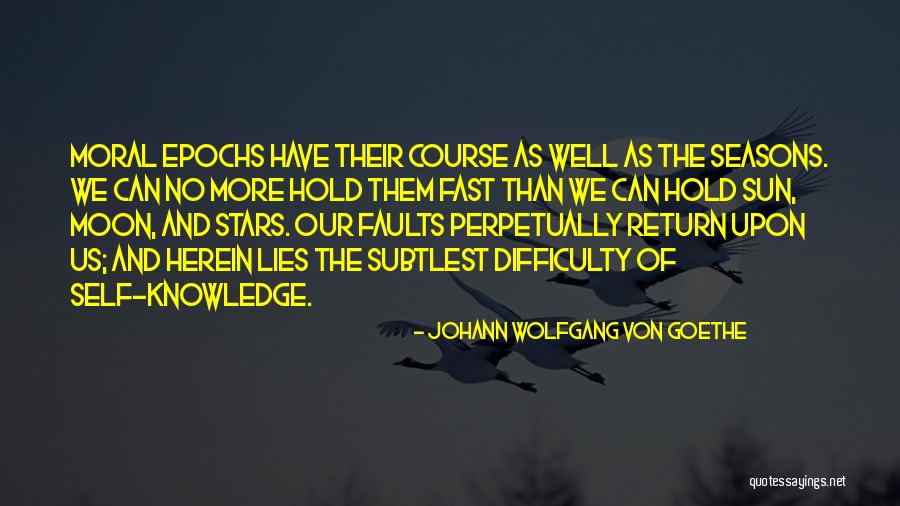 Stars Moon And Sun Quotes By Johann Wolfgang Von Goethe