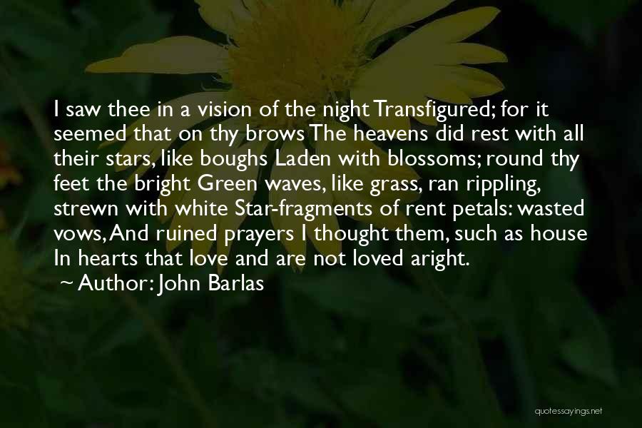 Stars Night Love Quotes By John Barlas