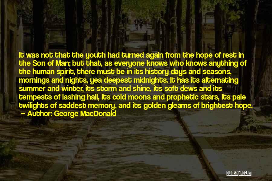 Stars Shine Brightest Quotes By George MacDonald
