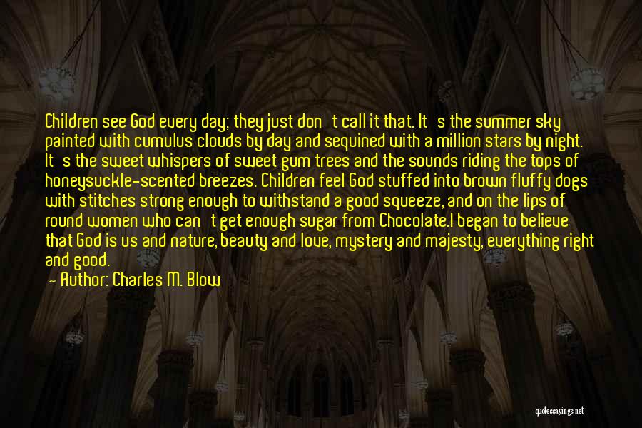 Stars Sky Love Quotes By Charles M. Blow