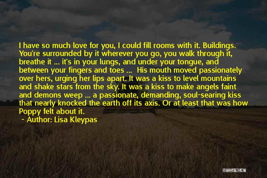 Stars Sky Love Quotes By Lisa Kleypas