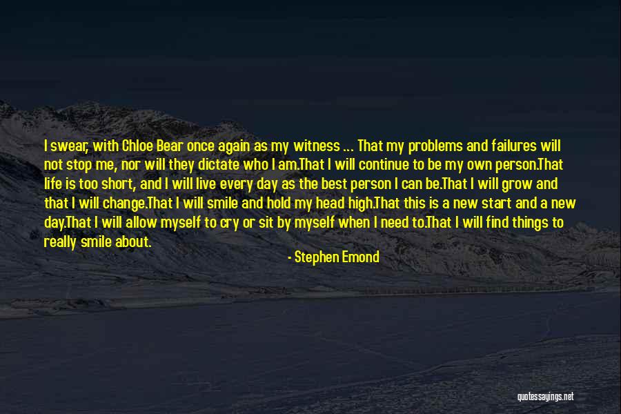 Start A Day With Smile Quotes By Stephen Emond