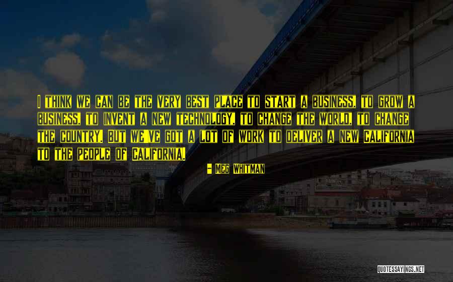 Start A New Business Quotes By Meg Whitman